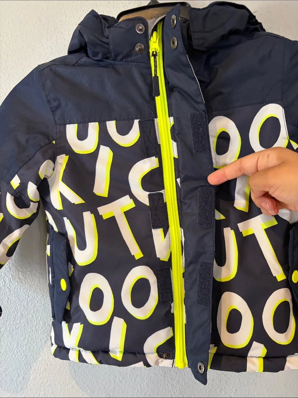 Boden kids snow jacket 2-3 year old